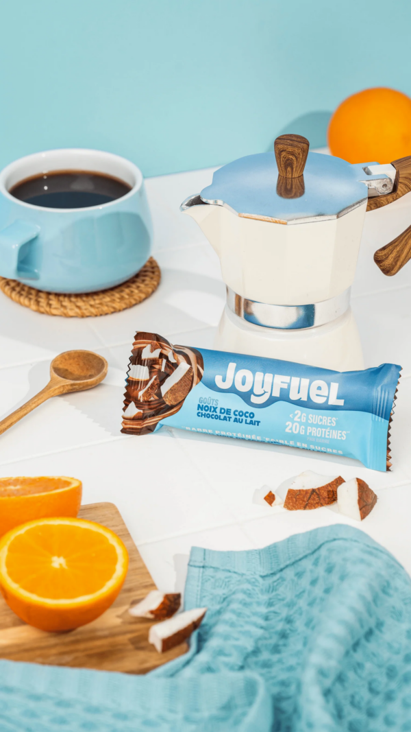 Barre protéinée Chocolat au lait & Coco