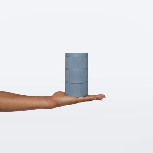 Boîte Empilable - 3x170ml Dark Grey