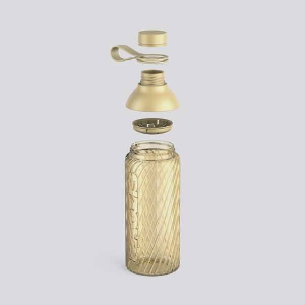 Spiral Shaker Bottle - Desert Beige