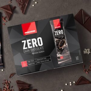 Chocolat Noir Zero - Protein Crunch - 12 barres